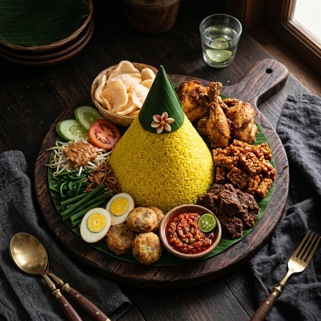 Tumpeng Nasi Kuning Premium
